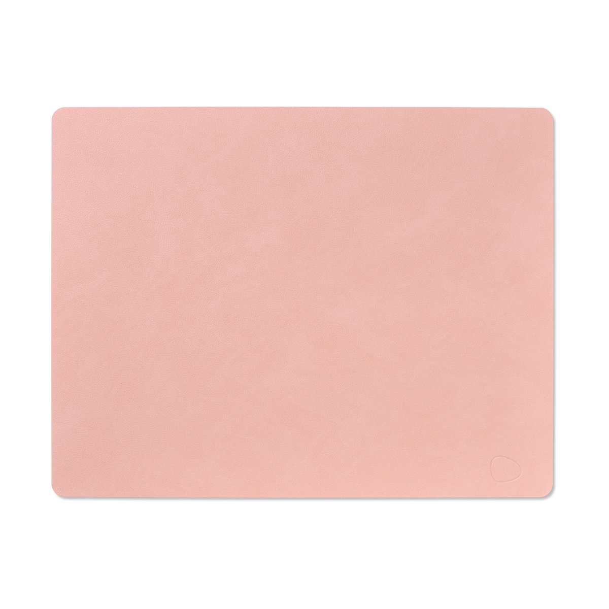 LIND DNA Nupo bordbrikke square L rosa