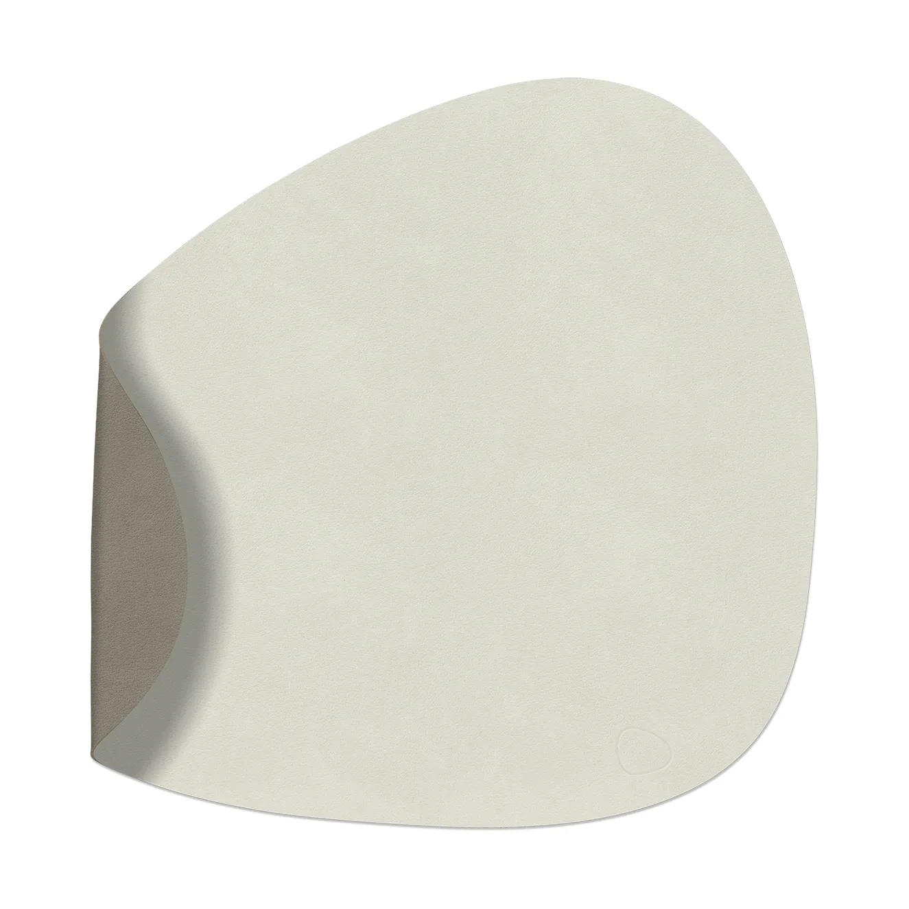 Nupo bordbrikke vendbar curve L 1 stk., Linen-Flint Grey LIND DNA