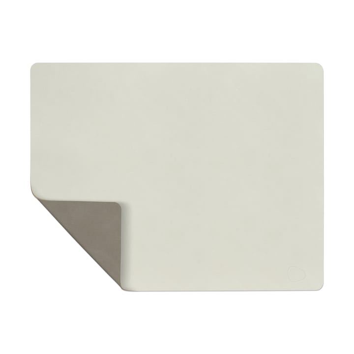 Nupo bordbrikke vendbar square L 1 stk. - Linen-Flint Grey - LIND DNA