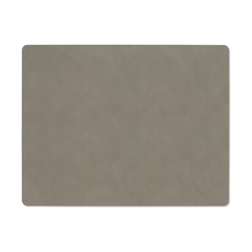 Nupo bordbrikke vendbar square L 1 stk. - Linen-Flint Grey - LIND DNA