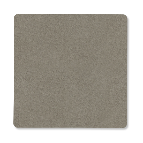 LIND DNA - Square Nupo glassbrikke 10x10 cm flint grey