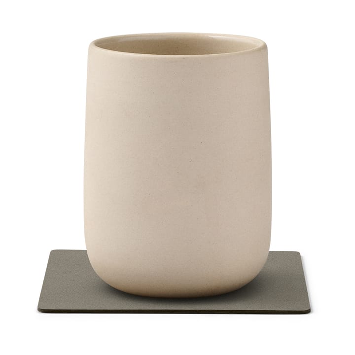 Nupo glassbrikke square, Flint grey LIND DNA