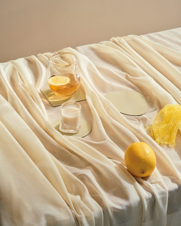 Nupo glassbrikke square, Lemon sorbet LIND DNA