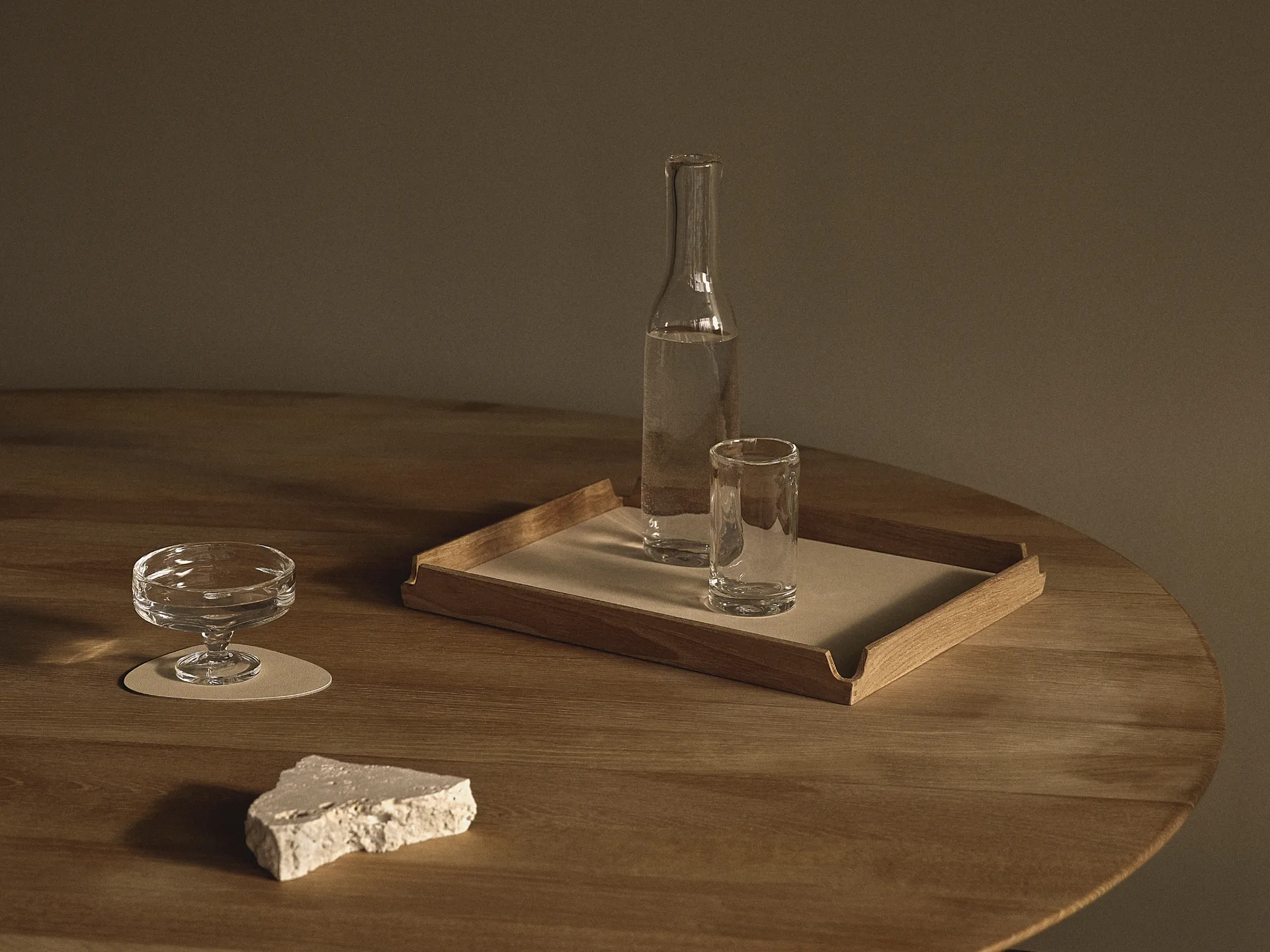 Nupo glassunderlag curve, Vanilla LIND DNA