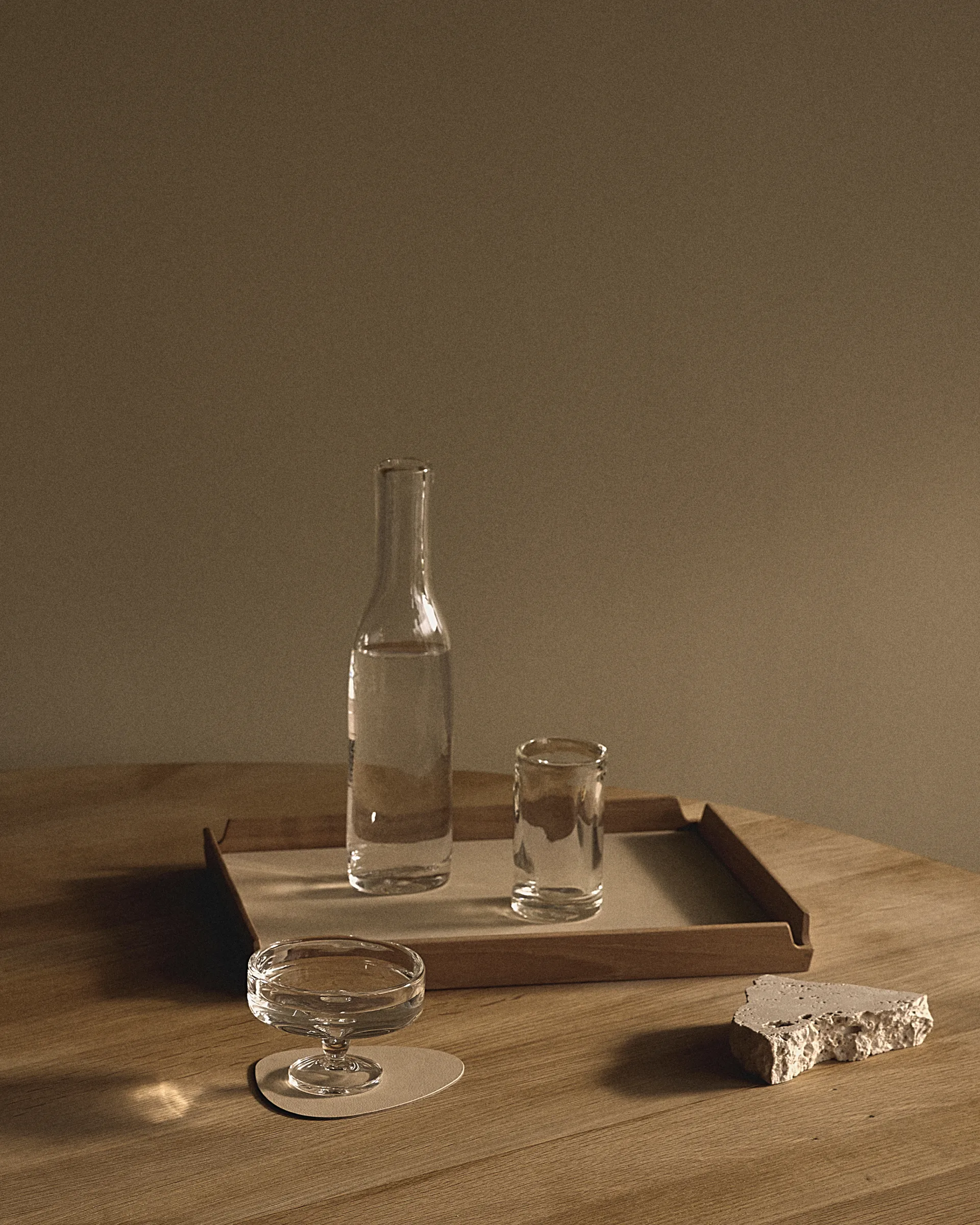 Nupo glassunderlag curve, Vanilla LIND DNA