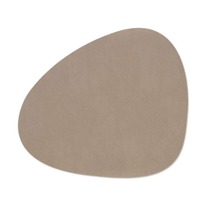 Serene spisebrikke curve L 37 x 44 cm - Mole Grey, 37x44 cm - LIND DNA