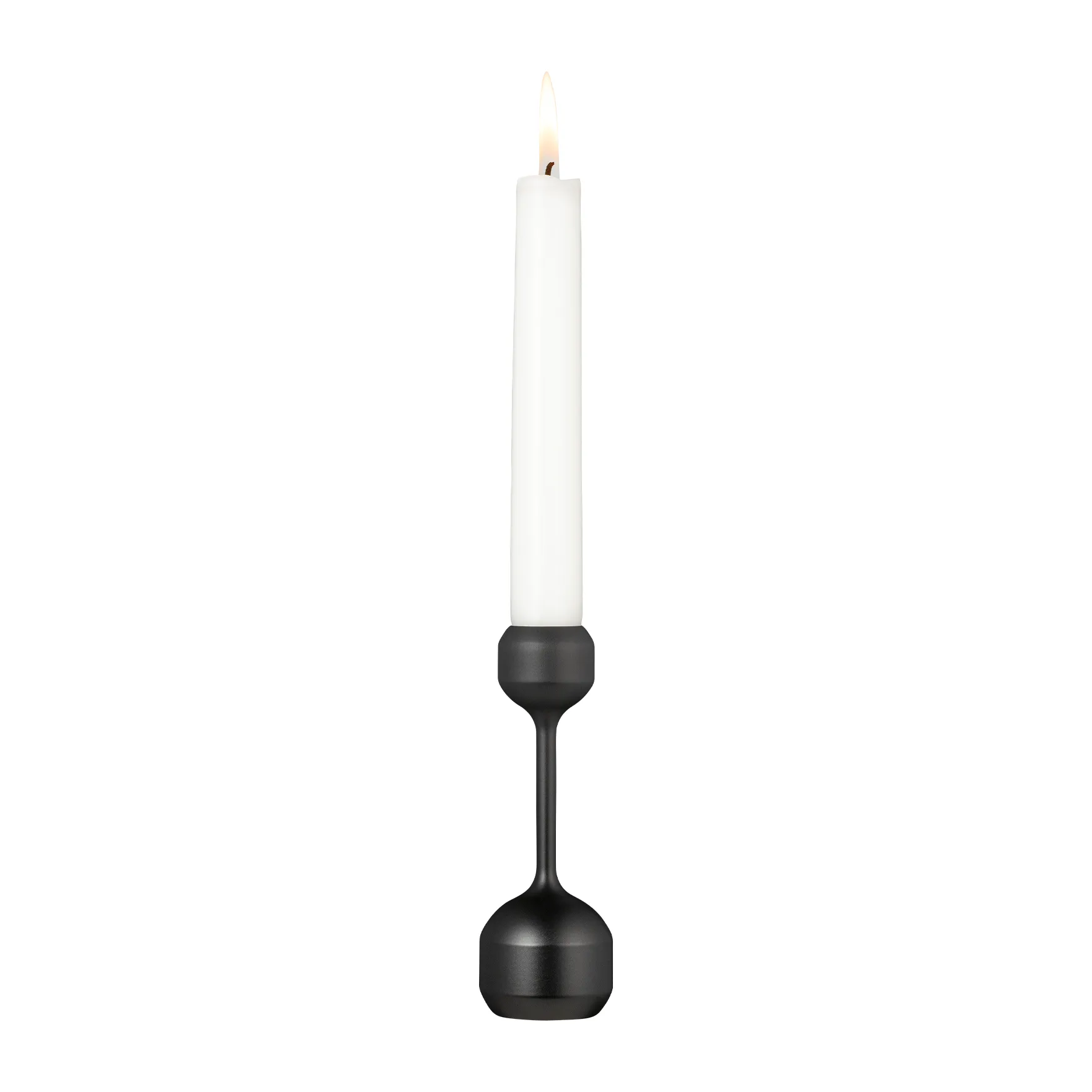 Silhouette lysestake 120, Svart LIND DNA