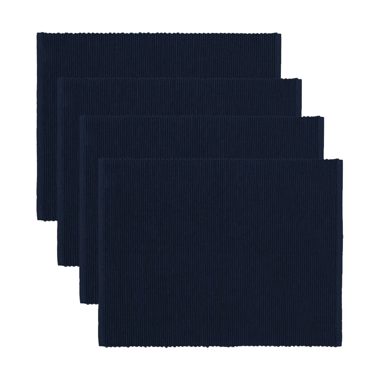 Uni bordbrikke 35x46 cm 4-pk, Mørk marineblå Linum
