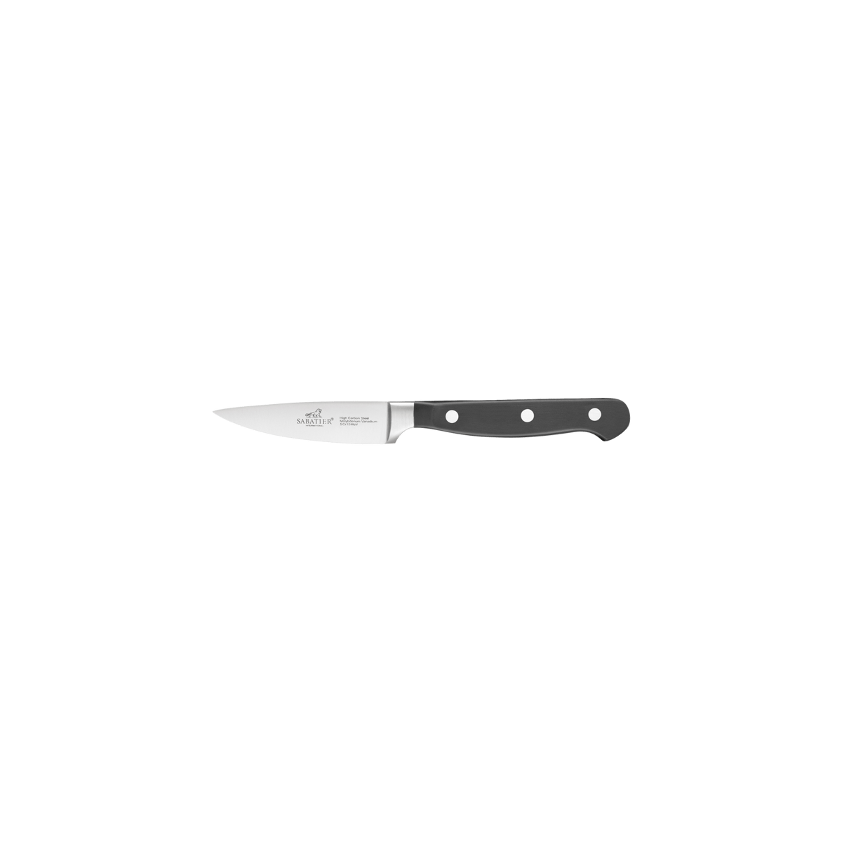 Lion Sabatier Pluton urtekniv 10 cm Stål-svart