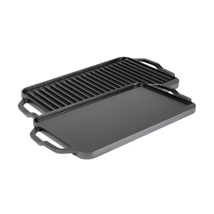 Chef collection vendbar steke- og grillplate - 50x25 cm - Lodge