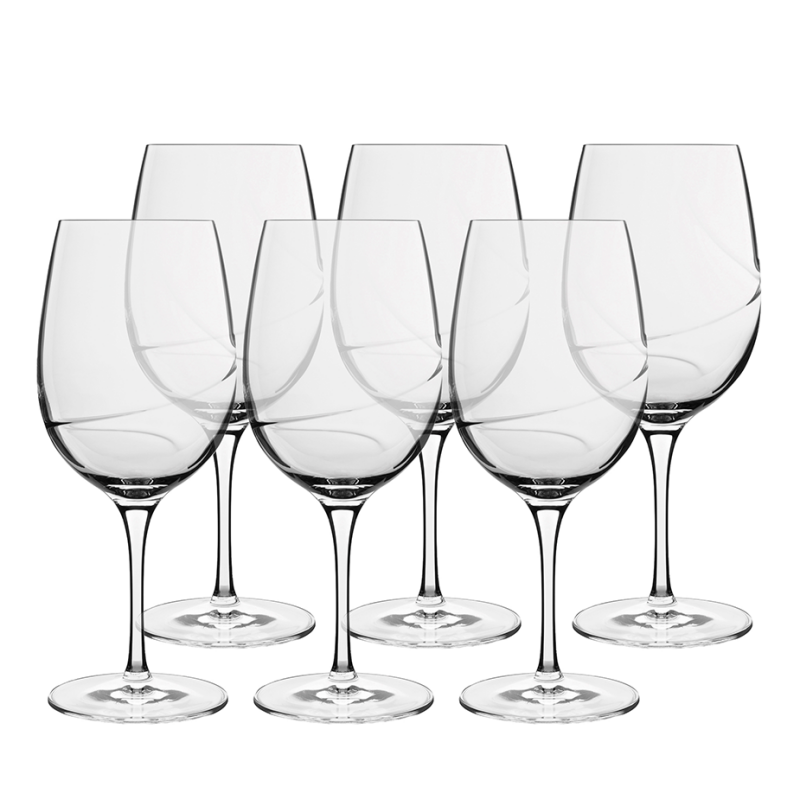 Luigi Bormioli Aero rødvinsglass 6-pakning 48 cl