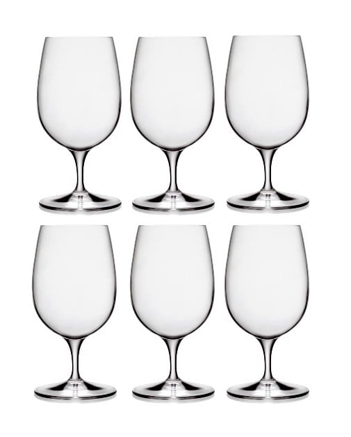 Luigi Bormioli Palace vannglass med fot 6-pakning 32 cl