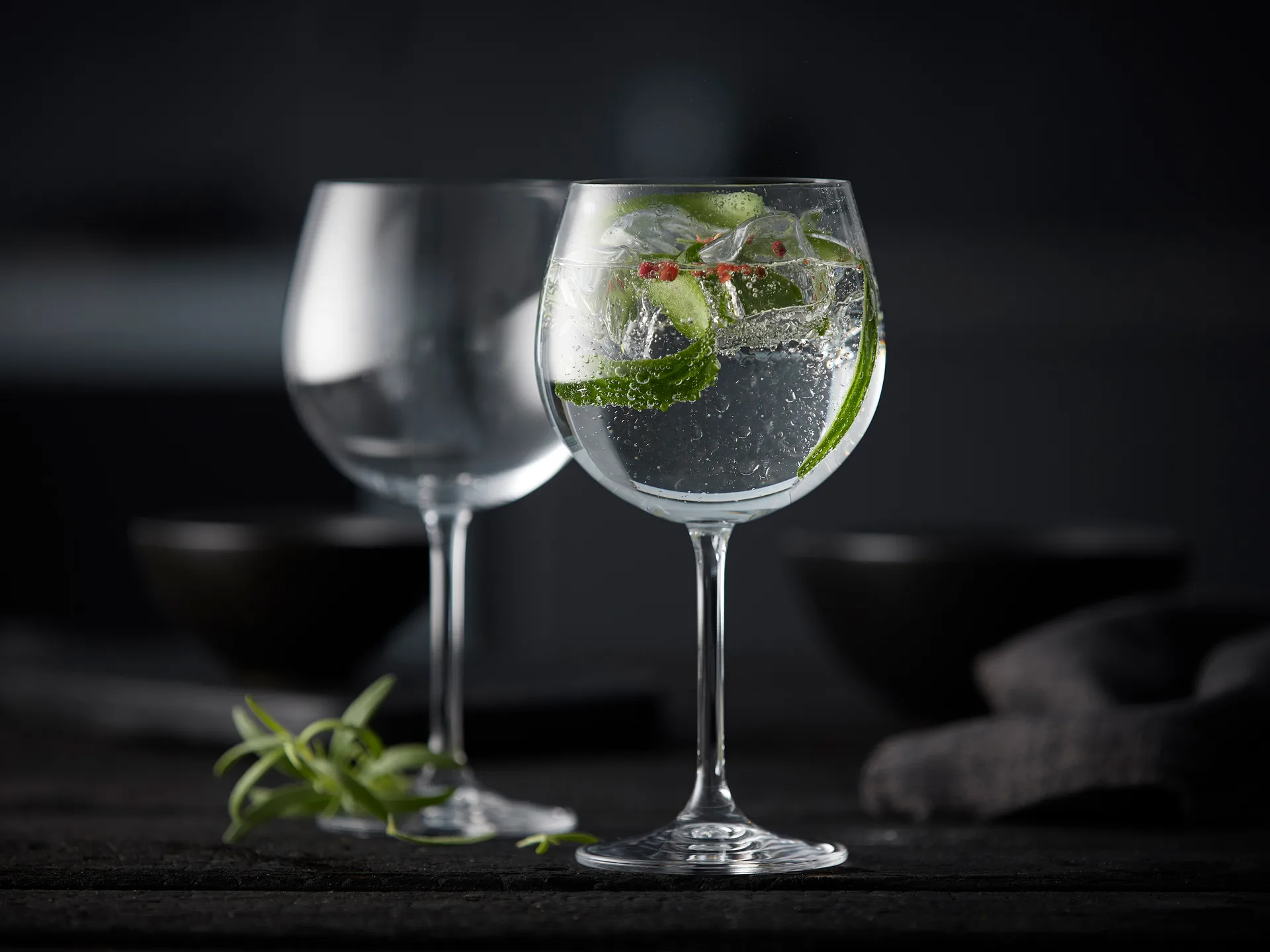 Juvel gin- og tonicglass 57 cl 4-pakning, Krystall Lyngby Glas