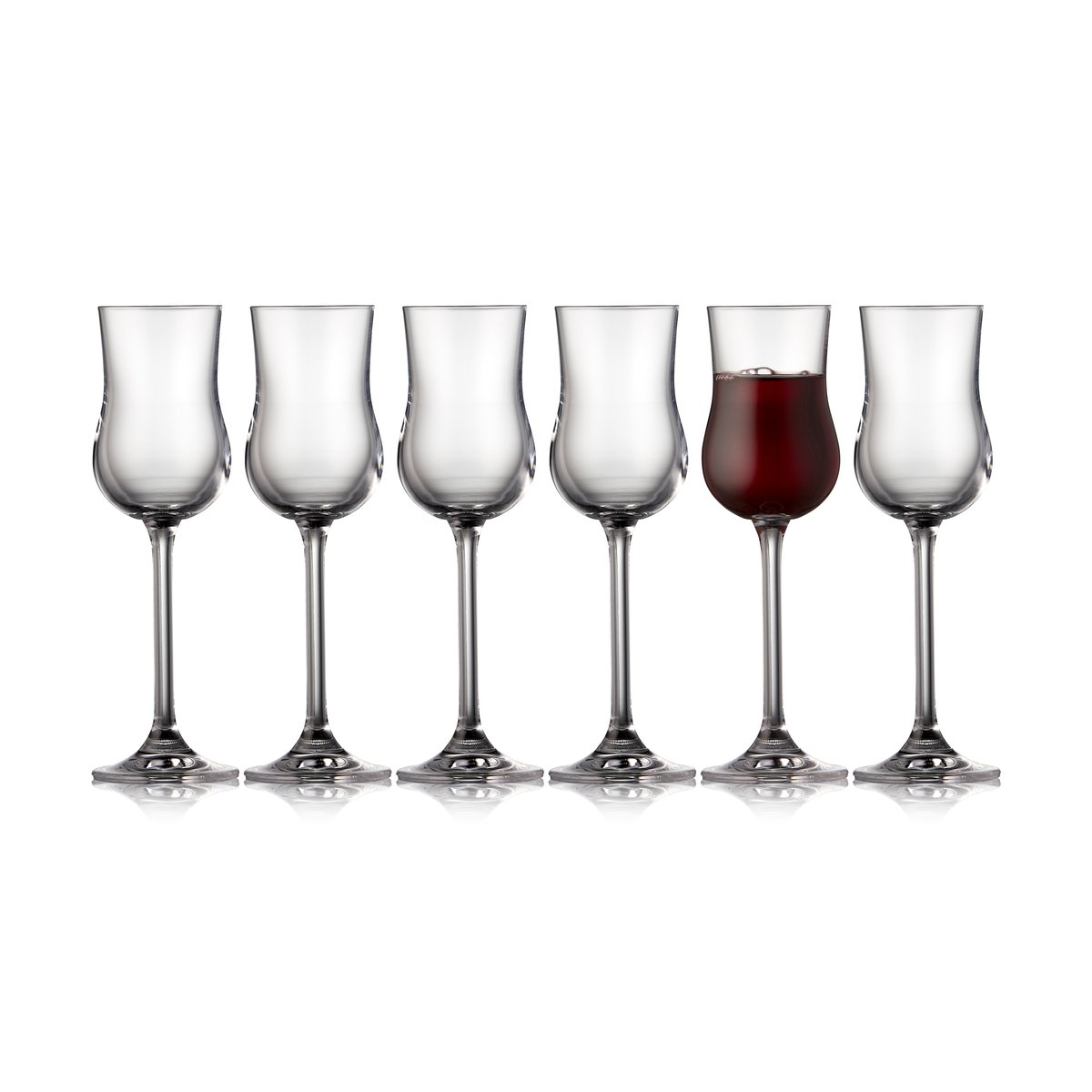 Lyngby Glas Juvel portvinsglass 9 cl 6-pakning Krystall