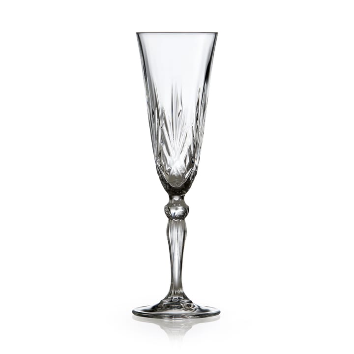 Melodia champagneglass 16 cl 4-pakning, Krystall Lyngby Glas