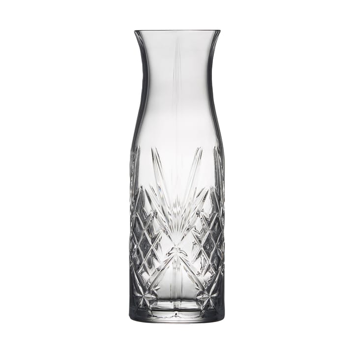 Melodia karaffel og vannglass 7 deler, Krystall Lyngby Glas