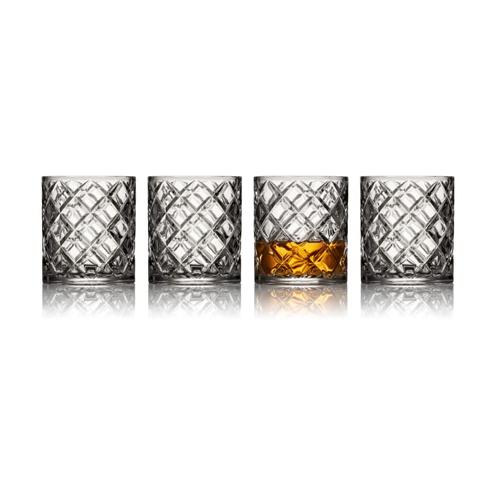 Sevilla whiskeyglass 30 cl 4-pack - Clear - Lyngby Glas