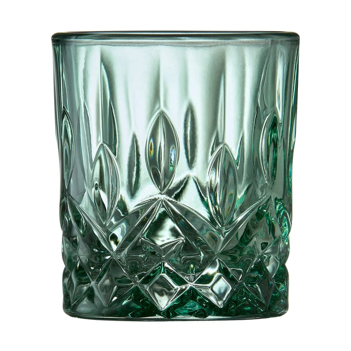 Sorrento shotglass 4 cl 4-pack, Grønn Lyngby Glas
