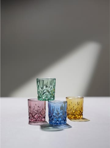 Sorrento shotglass 4 cl 4-pack - Grønn - Lyngby Glas