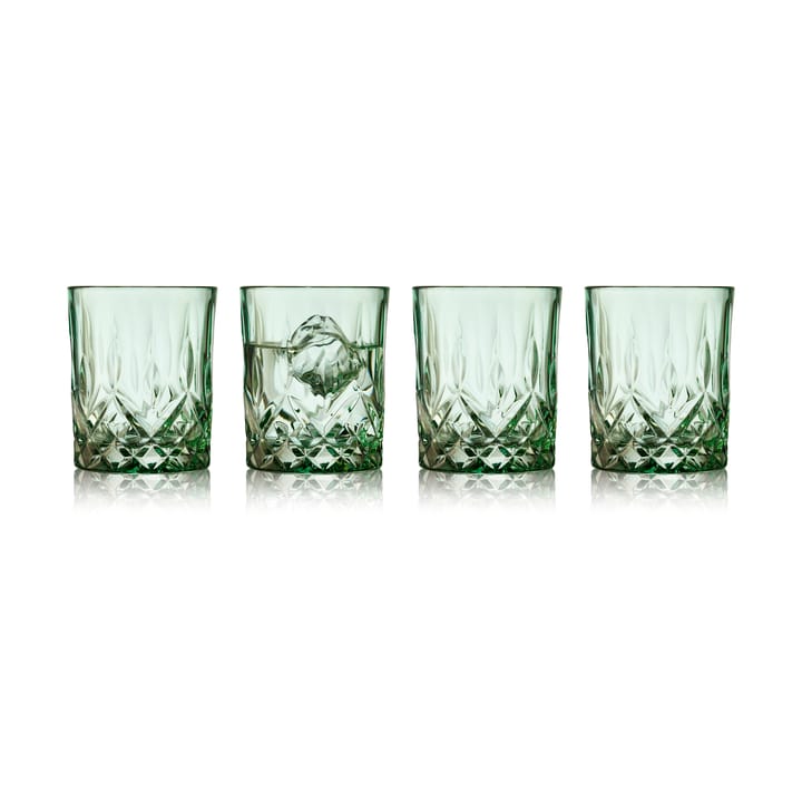Sorrento whiskyglass 32 cl 4-pakning, Green Lyngby Glas