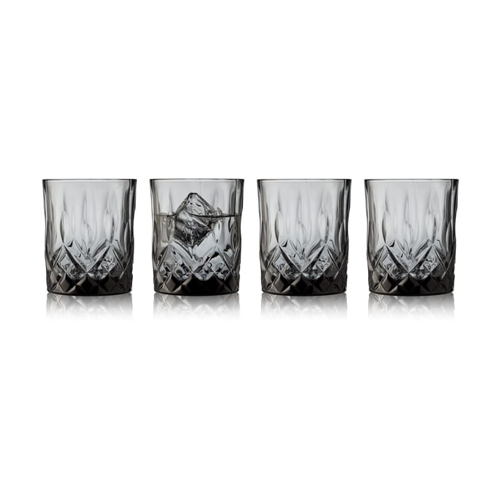 Sorrento whiskyglass 32 cl 4-pakning - Smoke - Lyngby Glas