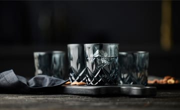 Sorrento whiskyglass 32 cl 4-pakning - Smoke - Lyngby Glas