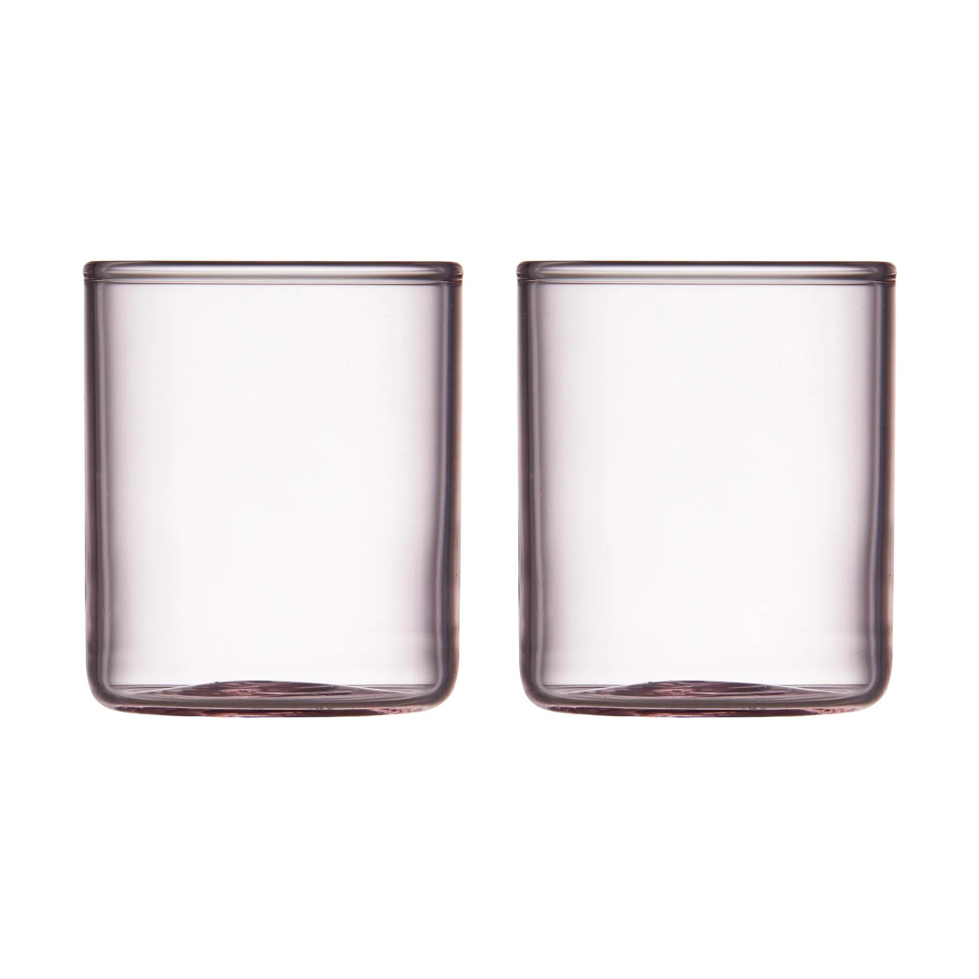 Torino shotglass 6 cl 2-pakning, Pink Lyngby Glas