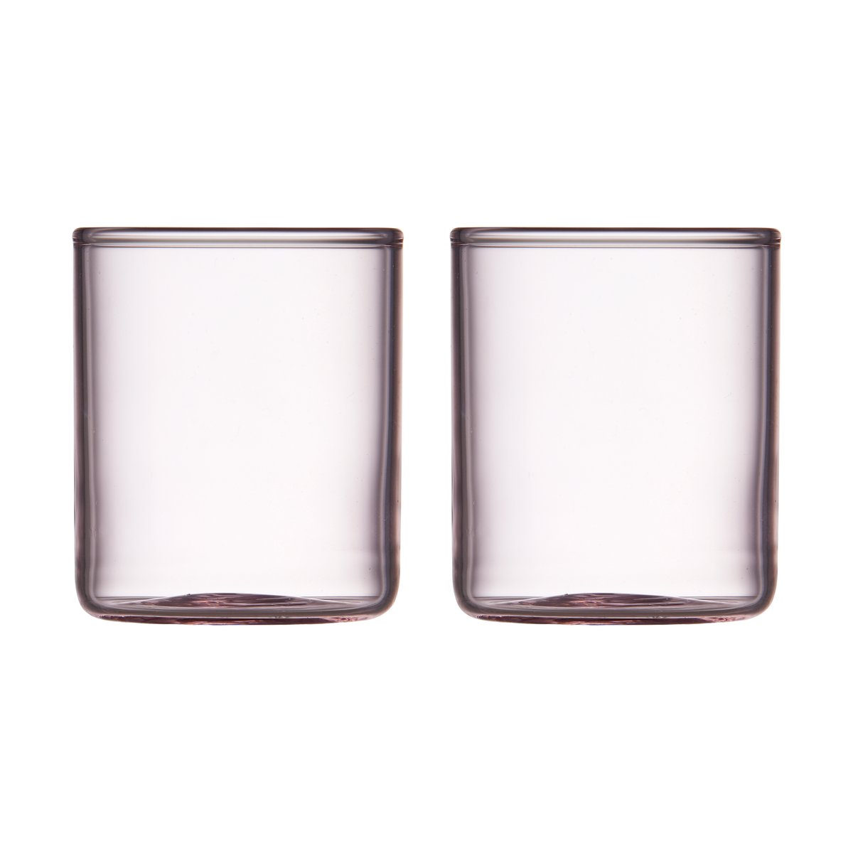 Lyngby Glas Torino shotglass 6 cl 2-pakning Pink
