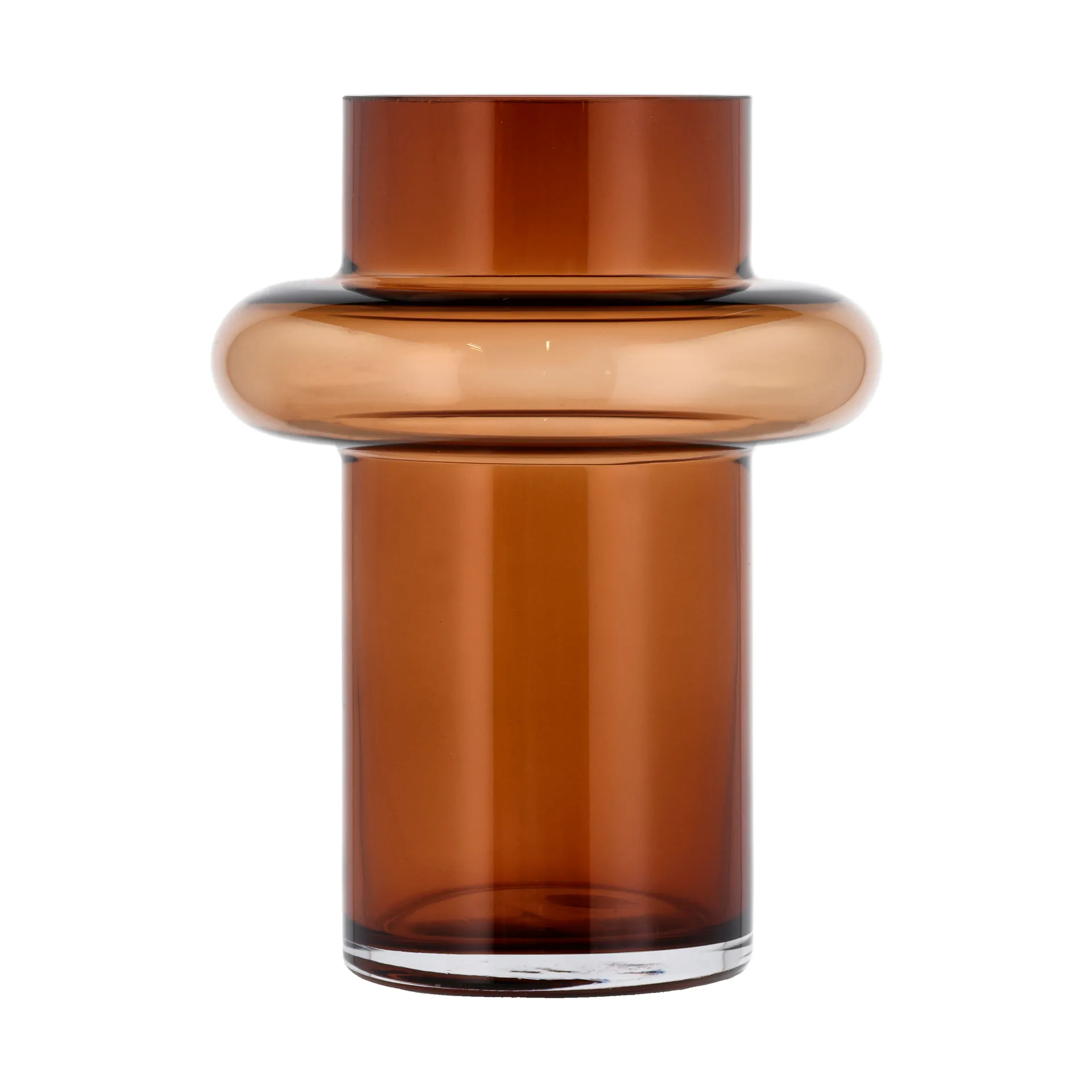 Tube glassvase 20 cm, Amber Lyngby Glas