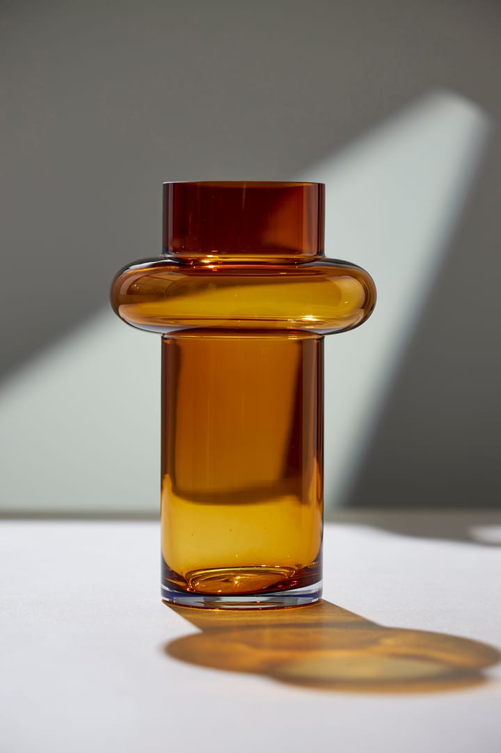 Tube glassvase 20 cm, Amber Lyngby Glas