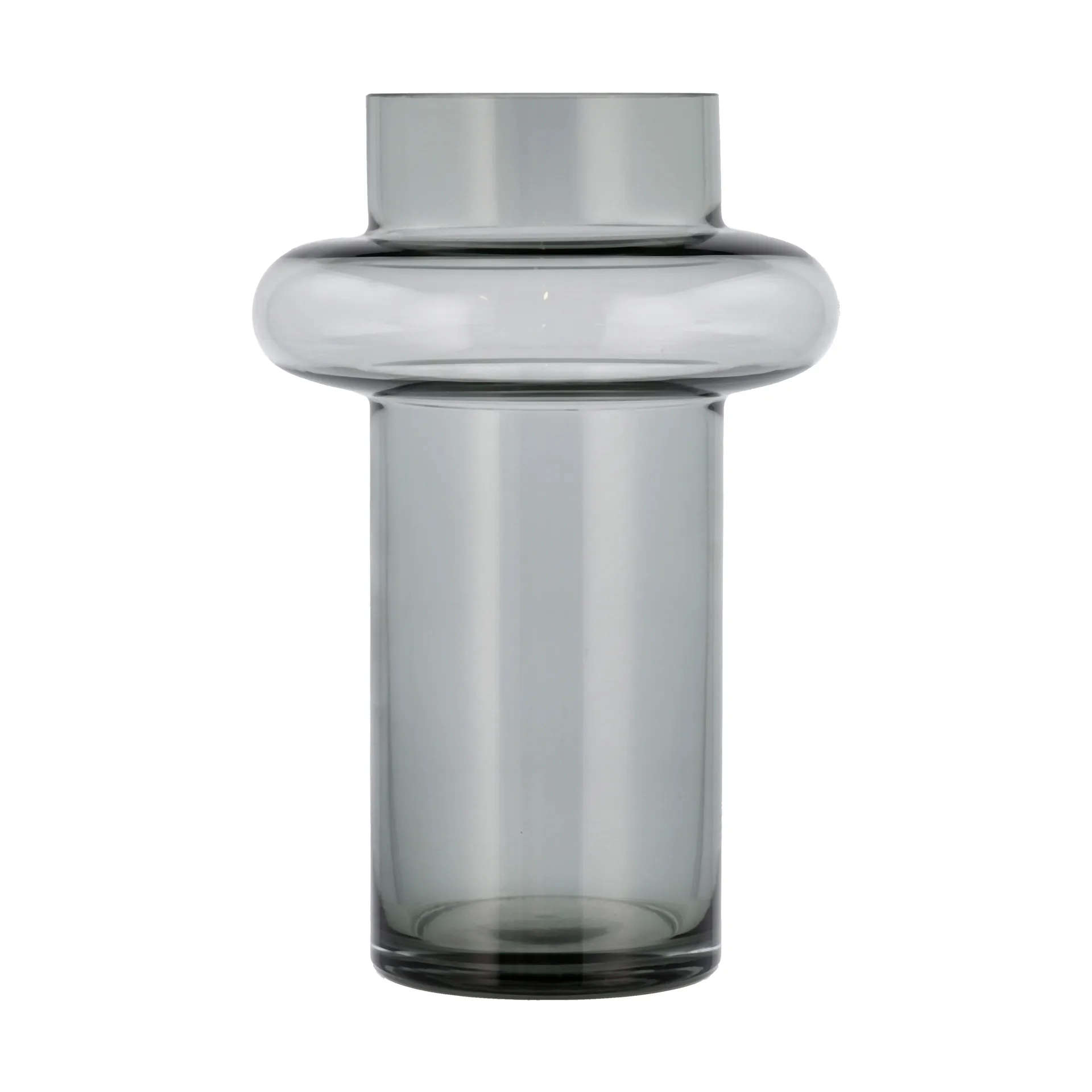 Tube glassvase 25 cm, Smoke Lyngby Glas