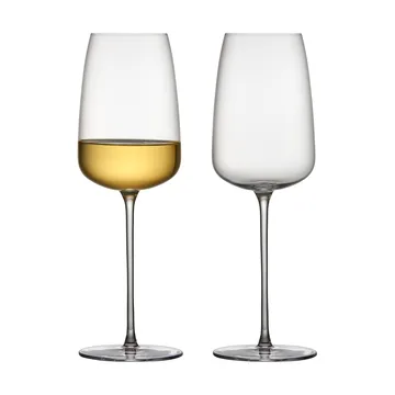 Zero hvitvinsglass 48 cl 2-pakning - Clear - Lyngby Glas