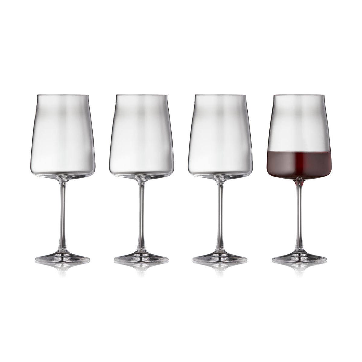 Zero rødvinsglass 54 cl 4-pakning Krystall