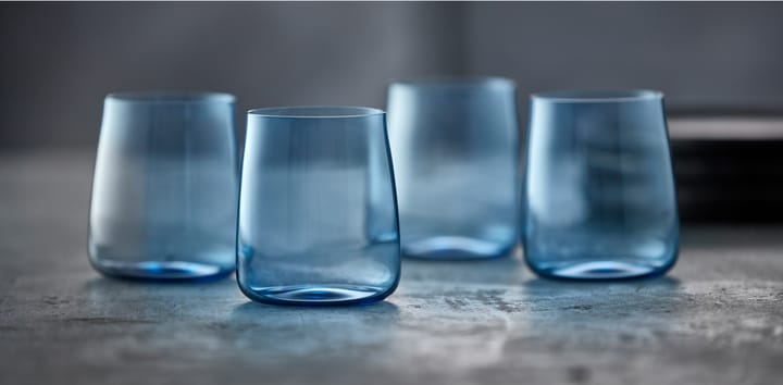 Zero vannglass 42 cl 6-pakning, Blue Lyngby Glas