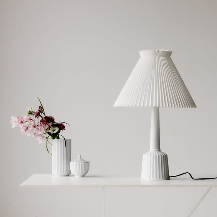 Esben klint bordlampe, hvit, h.44 cm Lyngby Porcelæn
