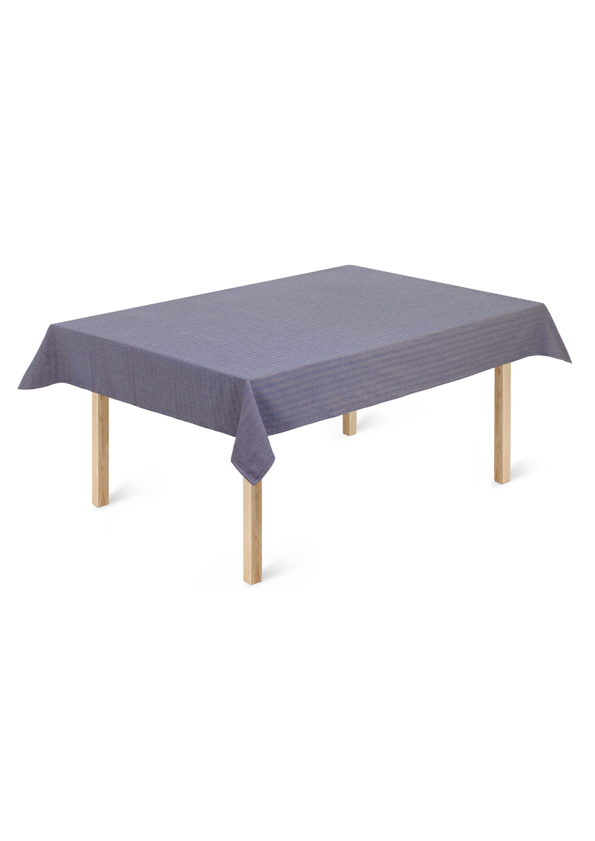 Lyngby Porcelæn Herringbonesduk 150x320 cm Blå