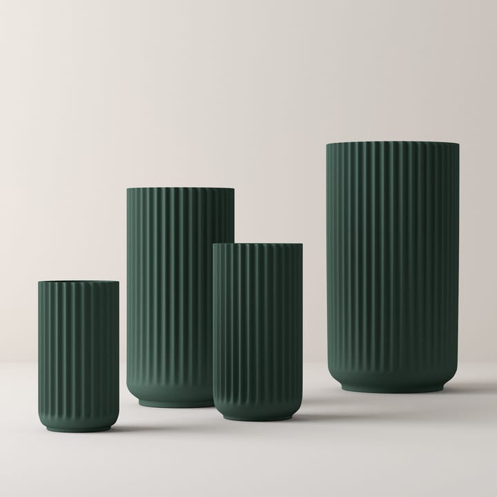 Lyngby vase Copenhagen grønn matt, 12 cm Lyngby Porcelæn