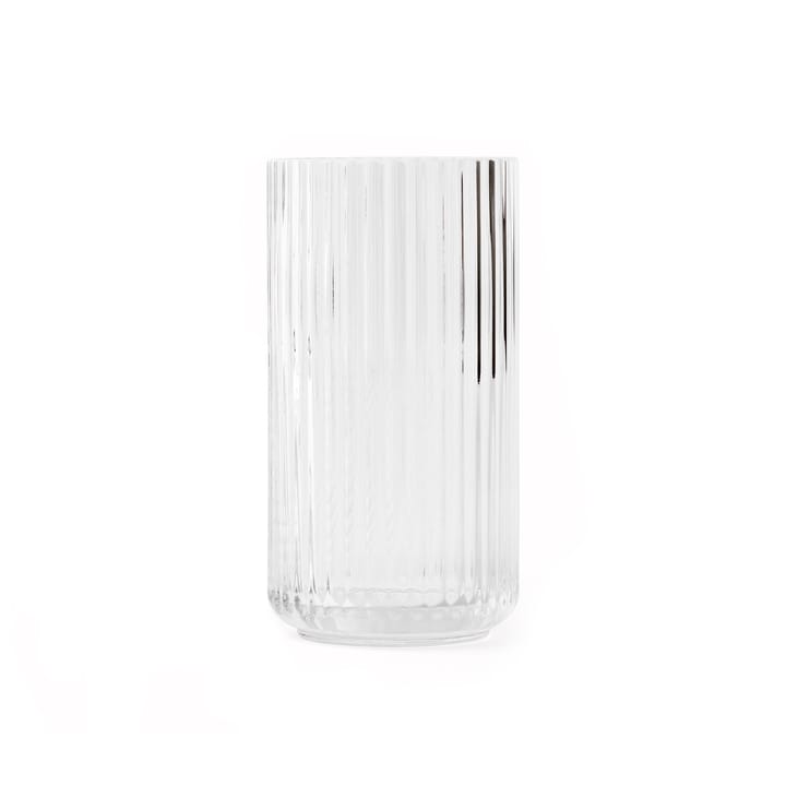 Lyngby vase glass klar, 20 cm Lyngby Porcelæn