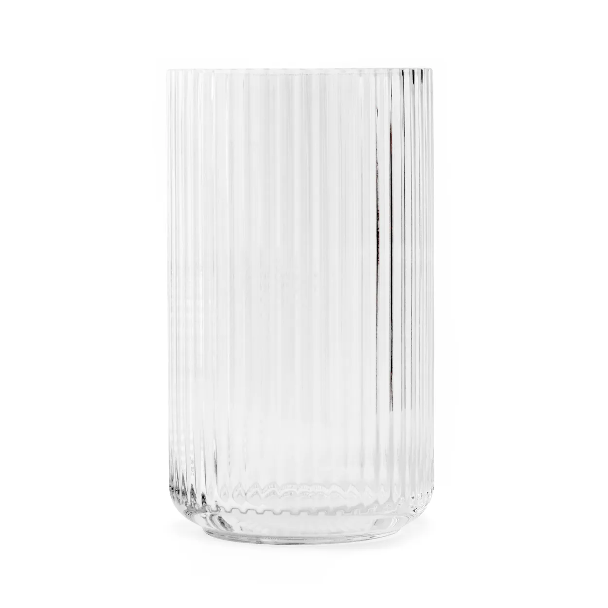Lyngby Porcelæn Lyngby vase glass klar 25 cm