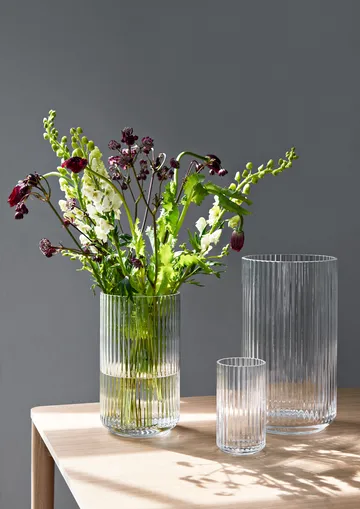 Lyngby vase glass klar - 25 cm - Lyngby Porcelæn