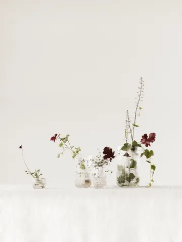 Lyngby vase glass klar - 25 cm - Lyngby Porcelæn