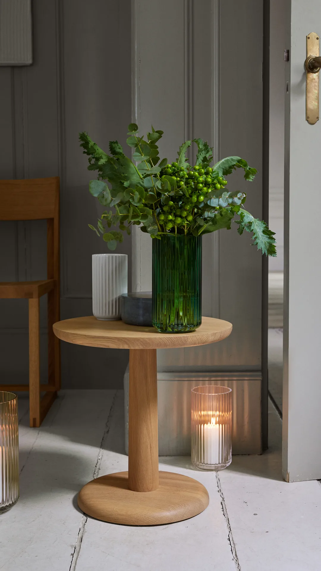 Lyngby vase glass klar, 25 cm Lyngby Porcelæn