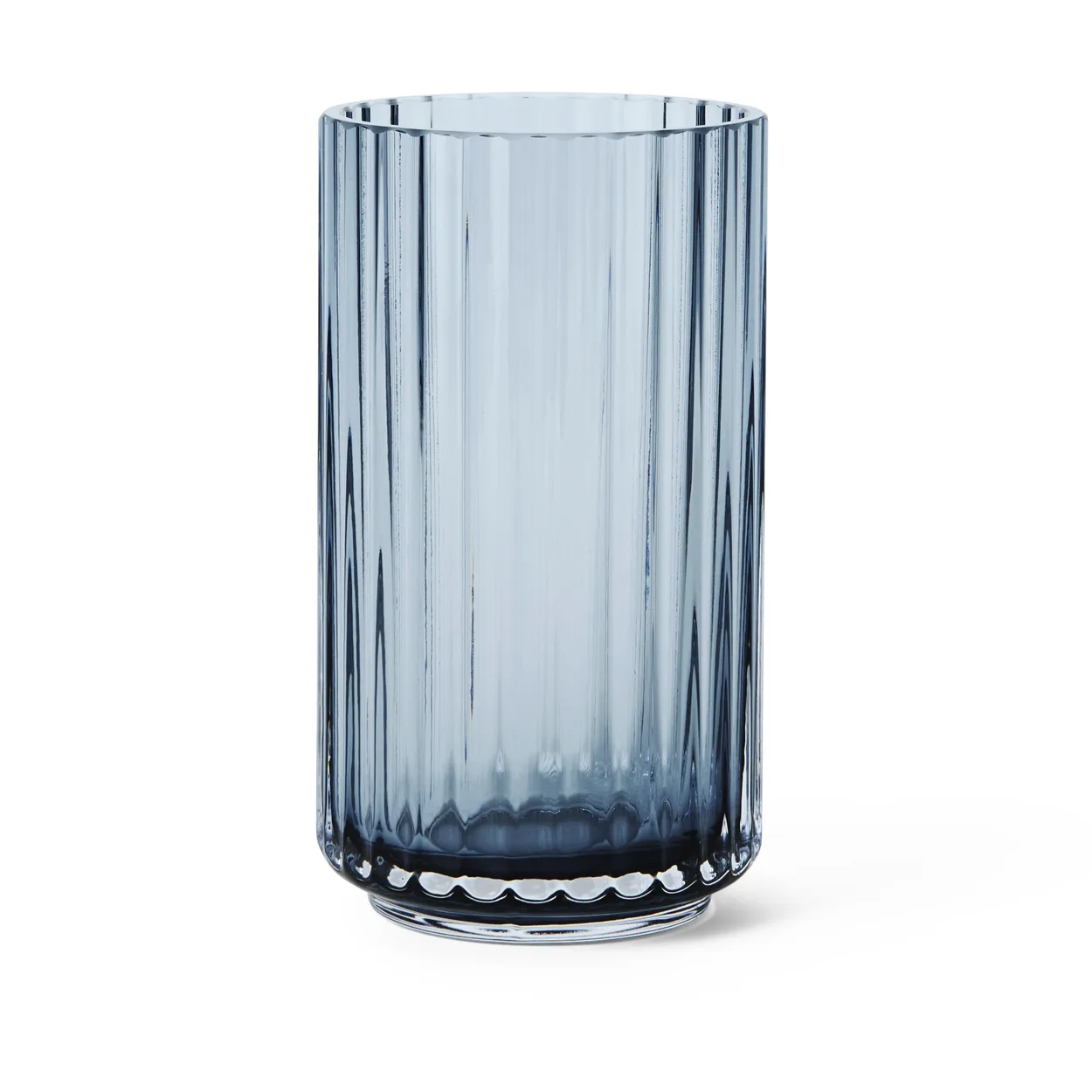 Lyngby Porcelæn Lyngby vase glass midnattsblå 12,5 cm