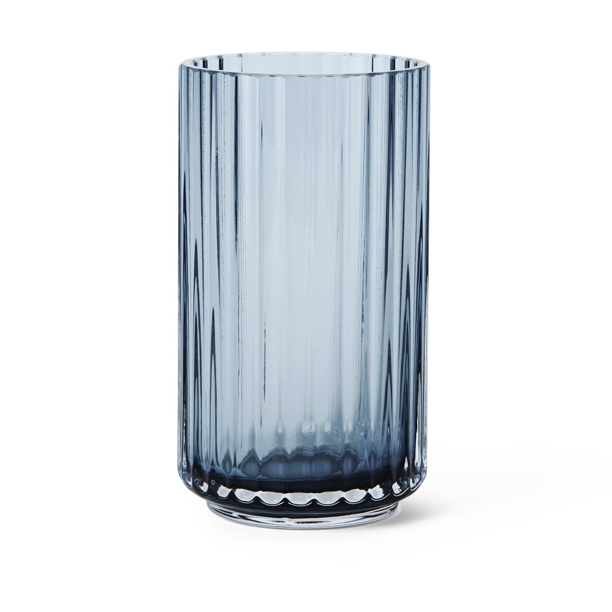 Lyngby Porcelæn - Vase 12,5 cm midnight blue