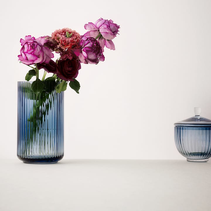 Lyngby vase glass midnattsblå, 31 cm Lyngby Porcelæn