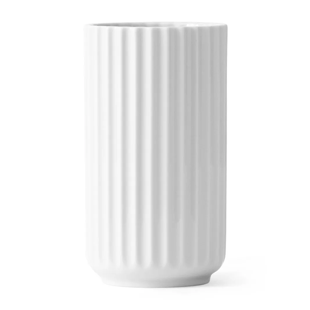 Lyngby Porcelæn Lyngby vase hvit 12 cm