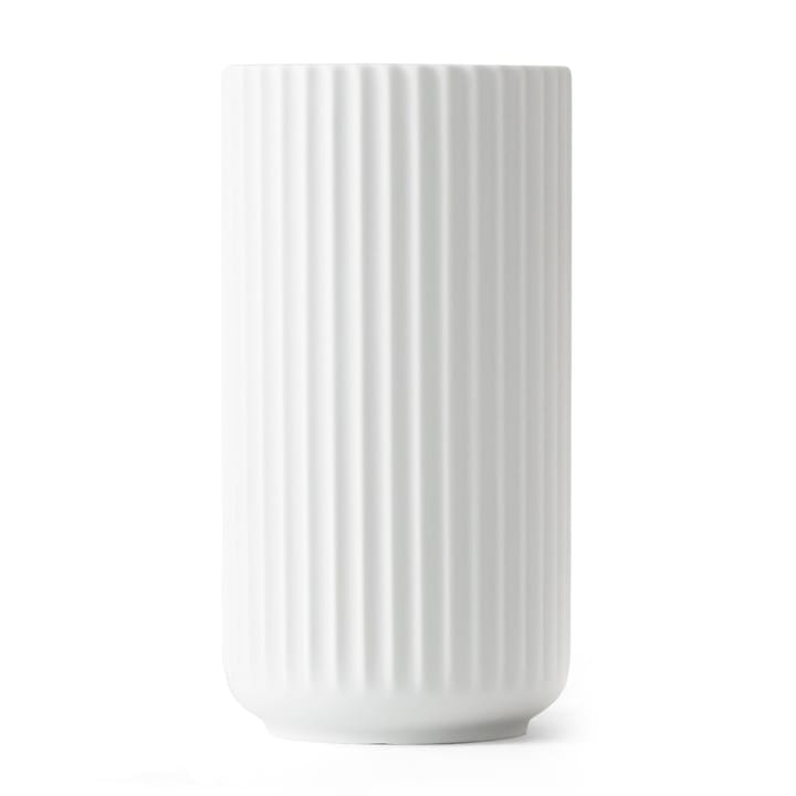 Lyngby vase hvit matt, 20 cm Lyngby Porcelæn