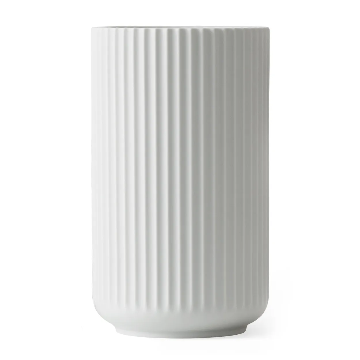 Lyngby Porcelæn Lyngby vase hvit matt 25 cm