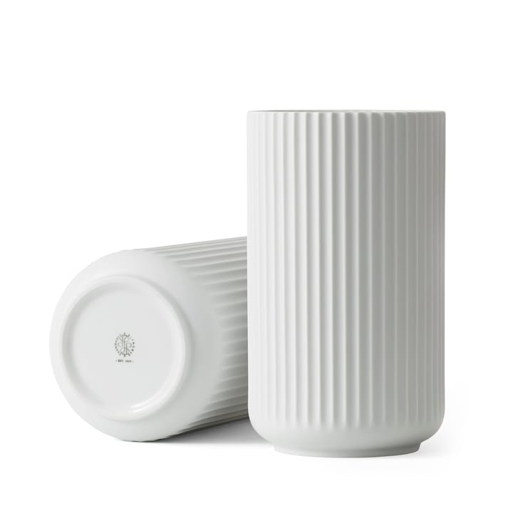 Lyngby vase hvit matt, 25 cm Lyngby Porcelæn