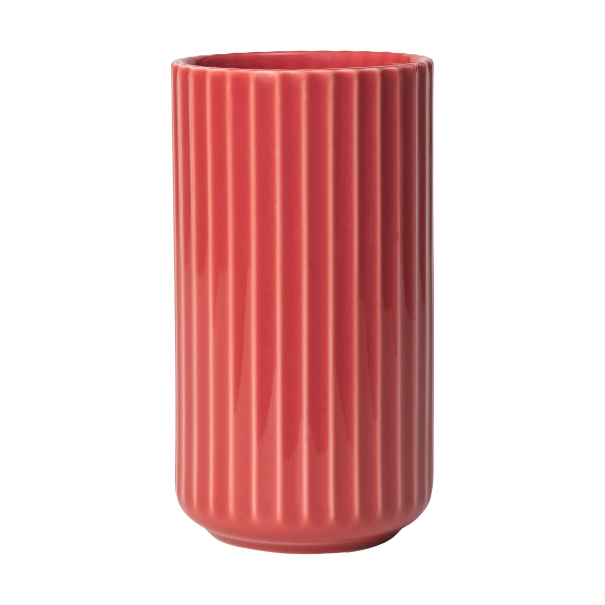 Lyngby Porcelæn Lyngby Vase Rød, 15,5 cm